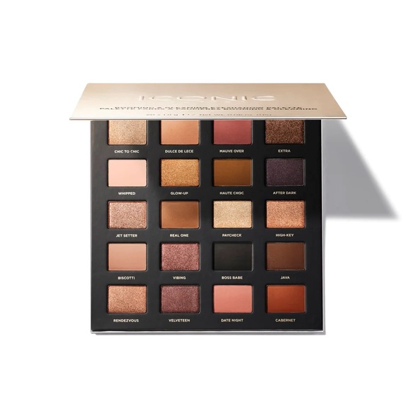 NEW ICONIC LONDON Booming & Gleaming Eyeshadow Palette 24g FULL SIZE